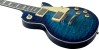Eko VL480 See Thru Blue Quilted E-Gitarre LP-Style